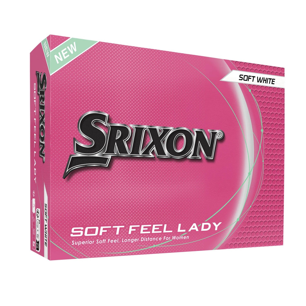 Srixon 2025 Soft Feel Lady - White