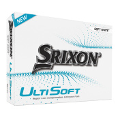 Srixon 2025 UltiSoft - White med personligt tryck Srixon 2025 UltiSoft - White med personligt tryck