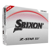 Srixon 2025 Z-Star XV - White med personligt tryck Srixon 2025 Z-Star XV - White med personligt tryck