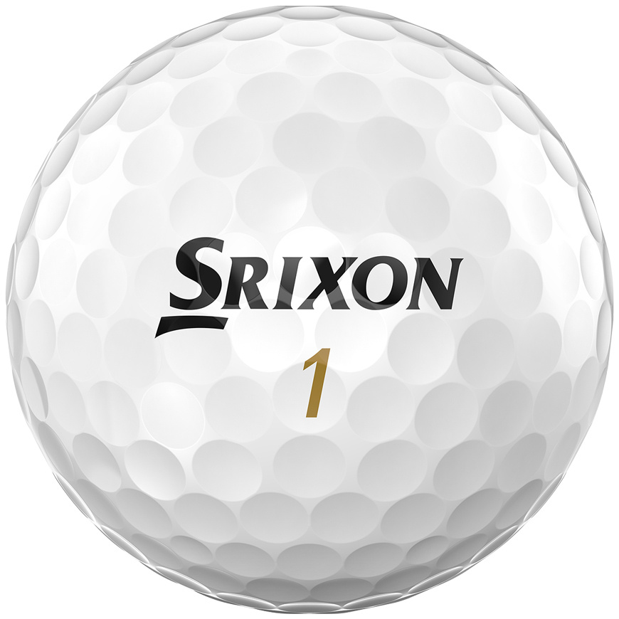 Srixon 2025 Z-Star Diamond - White med personligt tryck (4 dussin)