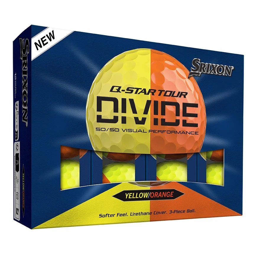 Srixon 2026 Q-Star Tour Divide - Yellow/Orange