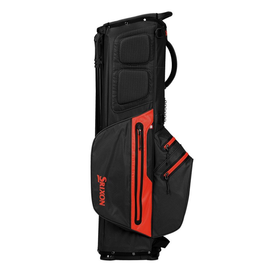 Srixon Weatherproof Standbag 2025 - Black/Red
