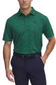Under Armour Mens Playoff 3.0 Printed Polo - Team Kelly Green/Midnight Navy Under Armour Mens Playoff 3.0 Printed Polo - Team Kelly Green/Midnight Navy