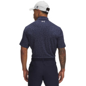 Under Armour Mens Playoff 3.0 Printed Polo - Midnight Navy/Downpour Gray/Halo Gray Under Armour Mens Playoff 3.0 Printed Polo - Midnight Navy/Downpour Gray/Halo Gray