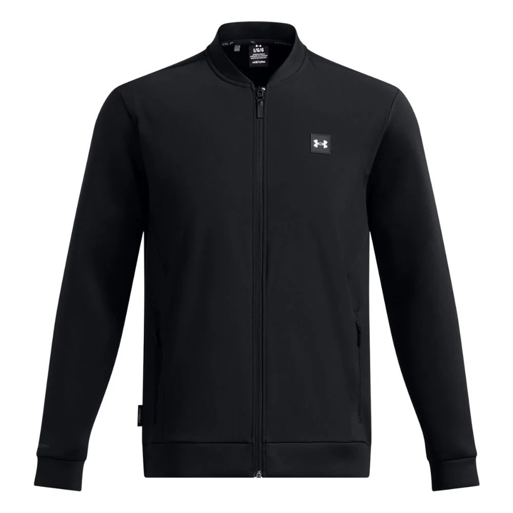 Under Armour Mens Drive Pro Storm Hybrid Full-Zip Jacket - Black