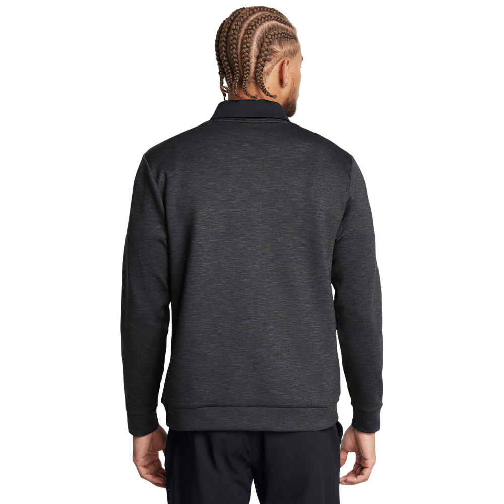 Under Armour Mens Drive Crew Neck Midlayer - Black