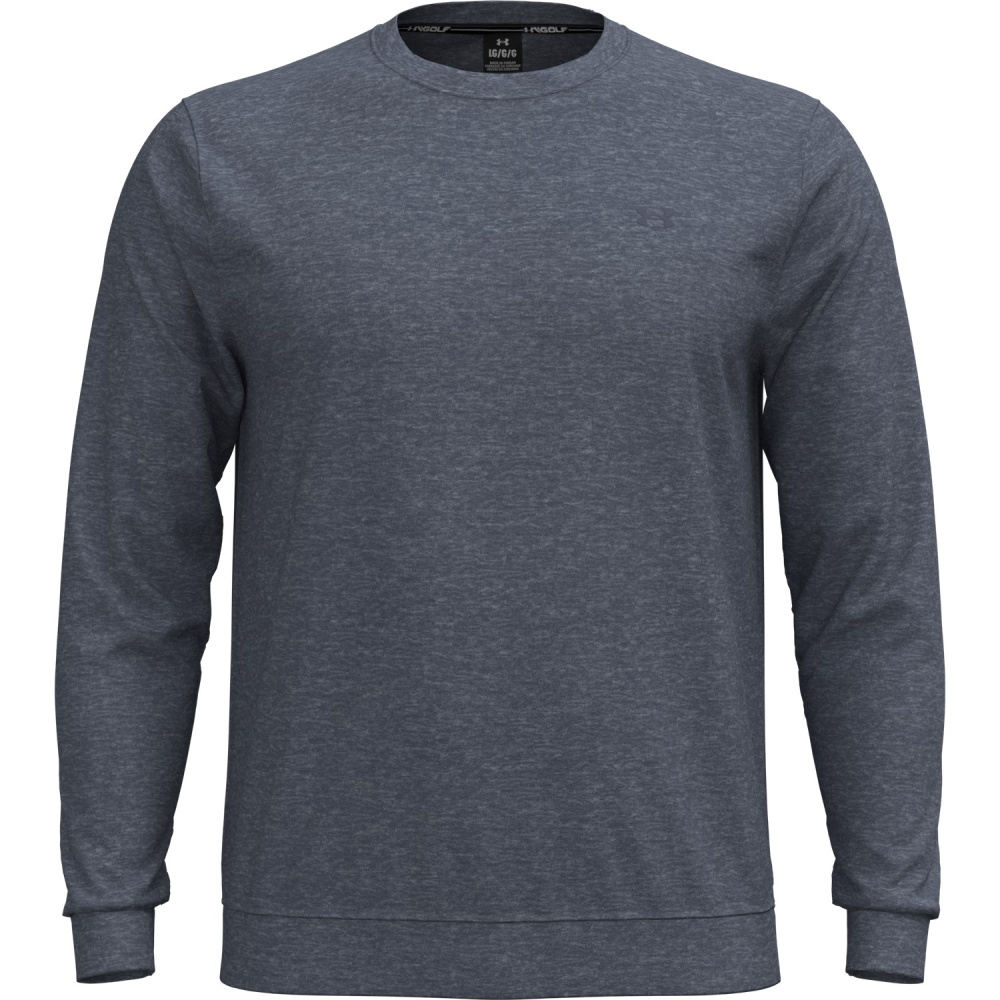 Under Armour Mens Drive Crew Neck Midlayer - Downpour Gray