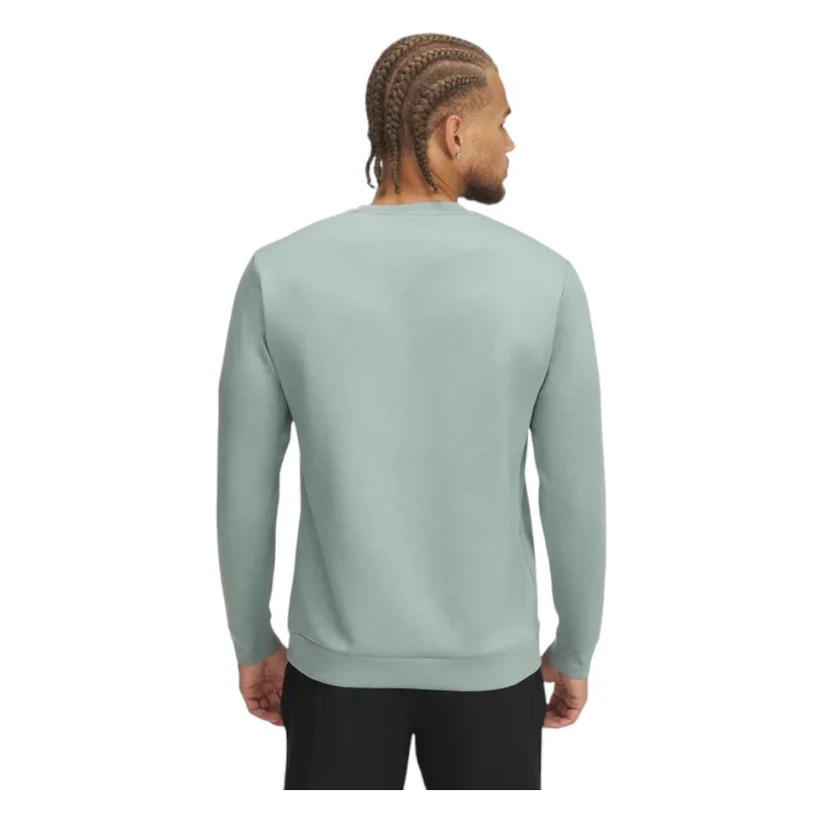 Under Armour Mens Drive Crew Neck Midlayer - Silica Green