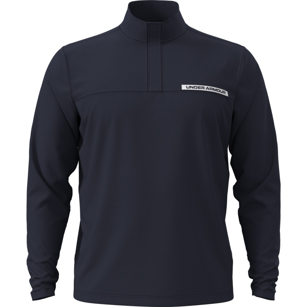 Under Armour Mens T2G 1/4-Zip - Midnight Navy/White