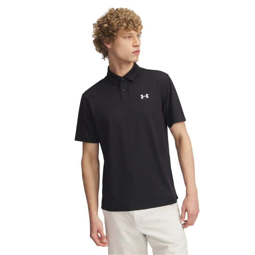 Under Armour Mens T2G Pique Polo -Black