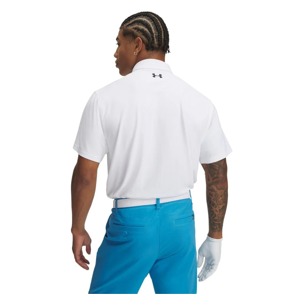 Under Armour Mens T2G Pique Polo - White