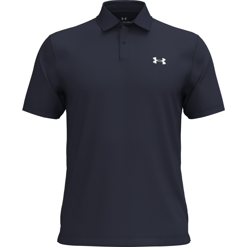 Under Armour Mens T2G Pique Polo - Midnight Navy