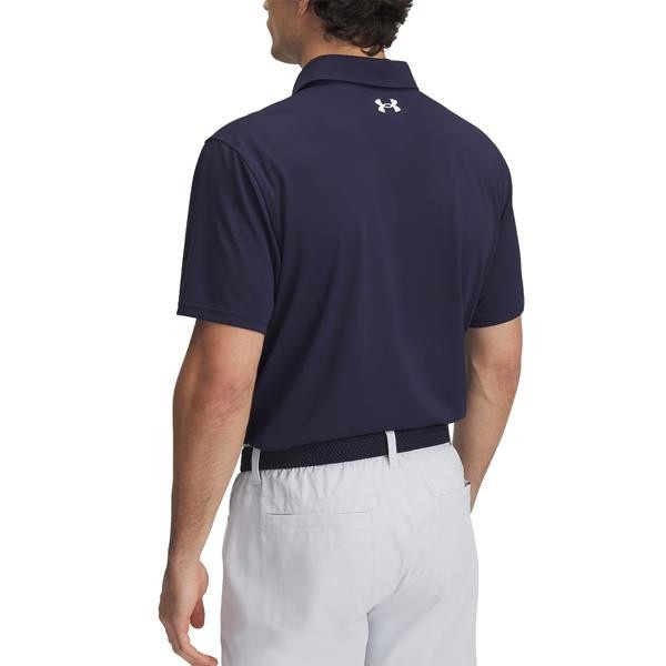 Under Armour Mens T2G Pique Polo - Midnight Navy