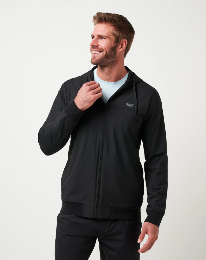 Travis Mathew Mens Wanderlust Hoodie - Black