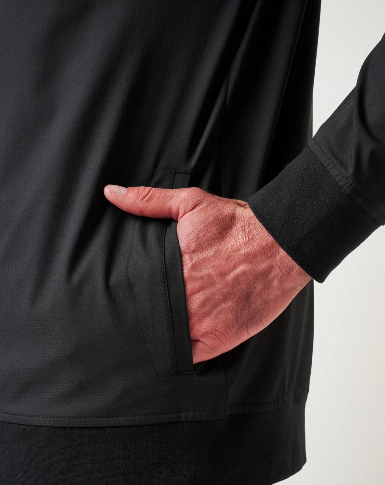 Travis Mathew Mens Wanderlust Hoodie - Black