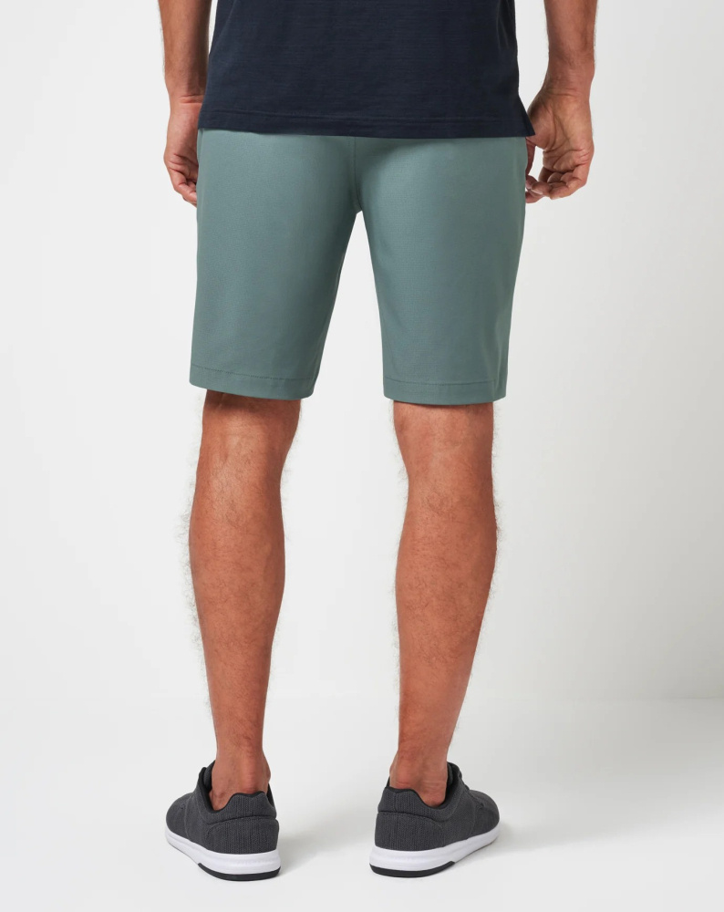 Travis Mathew Mens Wanderlust Short - Balsam Green