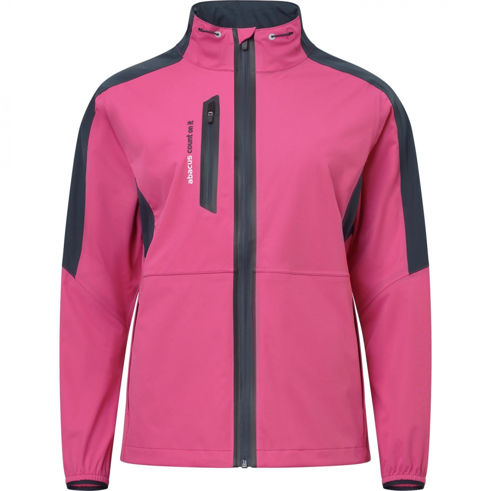 Abacus Lds Bounce Rain Jacket - Rose