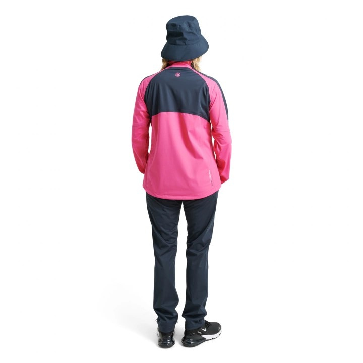 Abacus Lds Bounce Rain Jacket - Rose