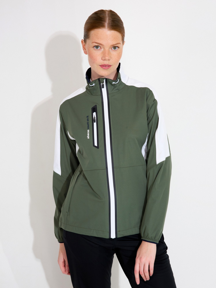 Abacus Lds Bounce Rain Jacket - Forest