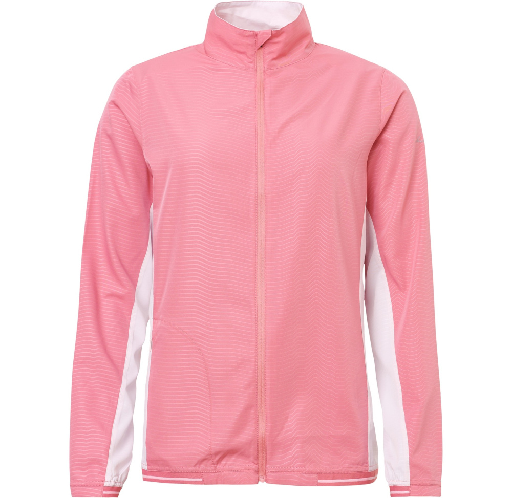 Abacus Lds Lanark Stretch Wind Jacket - Lipstick