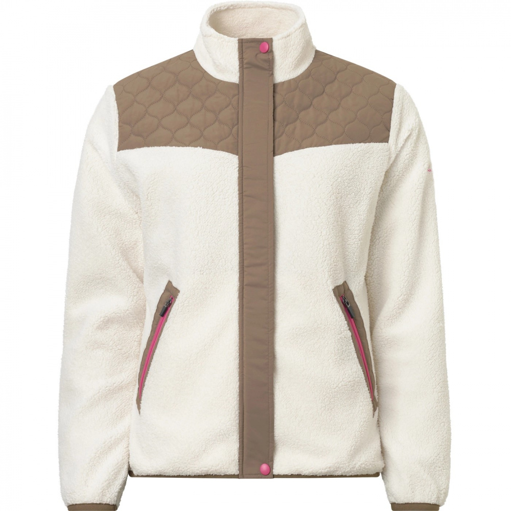 Abacus Lds Preston Pile Windjacket - Nougat