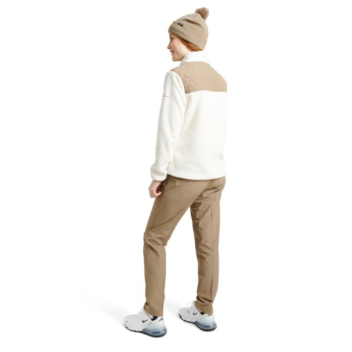 Abacus Lds Preston Pile Windjacket - Nougat