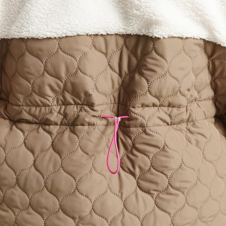 Abacus Lds Preston Pile Windvest - Nougat