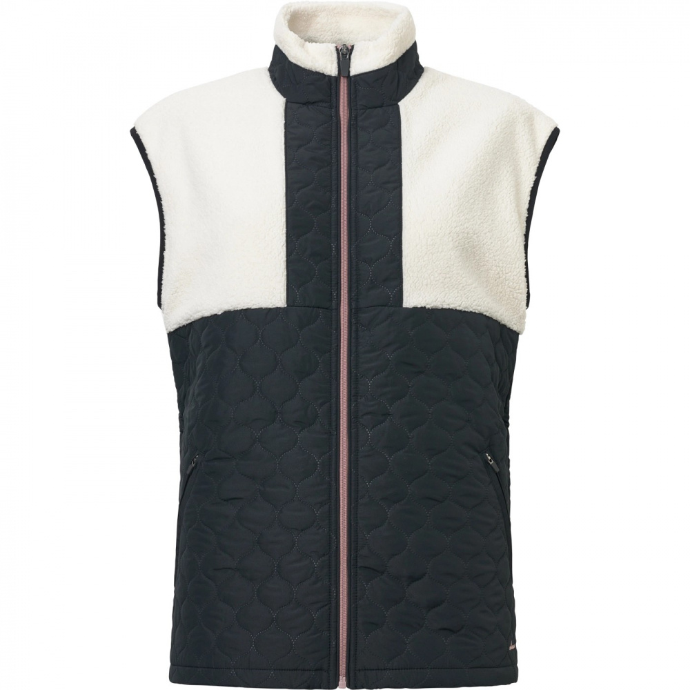 Abacus Lds Preston Pile Windvest - Black