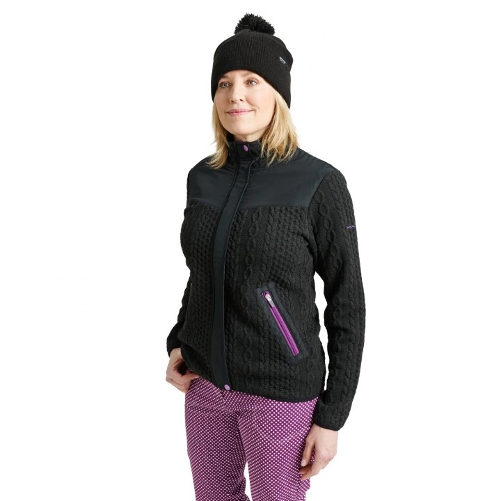 Abacus Lds Adare Midlayer Jacket - Black