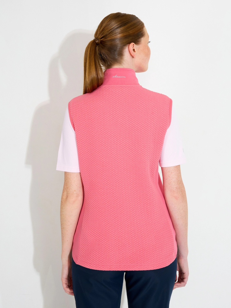Abacus Lds Carden Midlayer Vest - Lipstick
