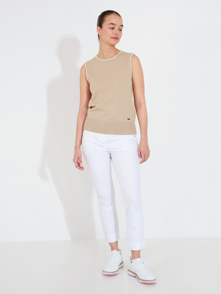 Abacus Lds Niblick Sleeveless - Light Sand