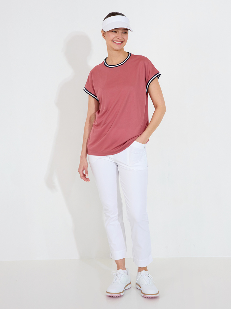 Abacus Lds Peggy Loosefit Cupsleeve - Dusty Rose