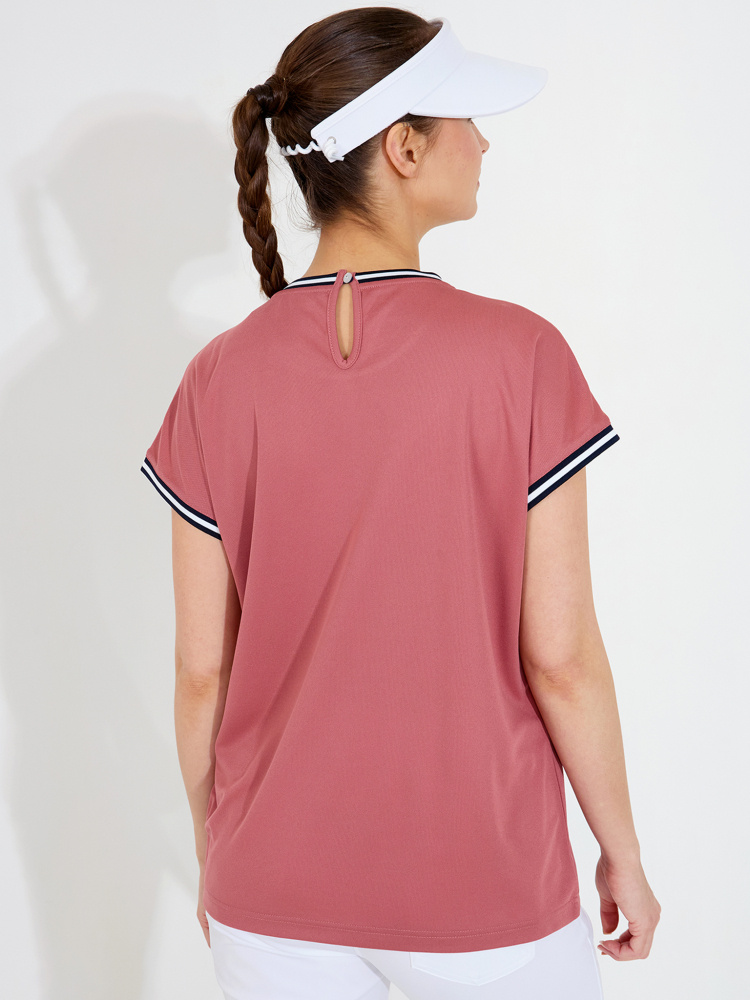 Abacus Lds Peggy Loosefit Cupsleeve - Dusty Rose