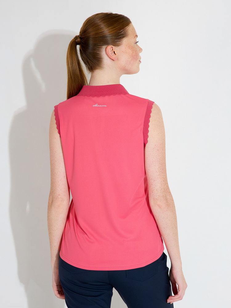 Abacus Lds Victoria Drycool Sleeveless - Lipstick