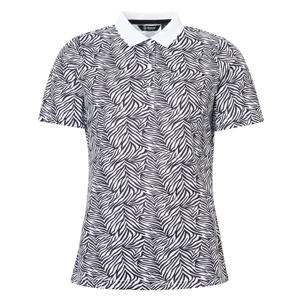 Abacus Lds Victoria Drycool Polo - Zebra