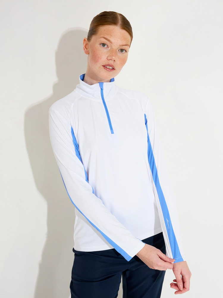 Abacus Lds Aloha UV Longsleeve - White