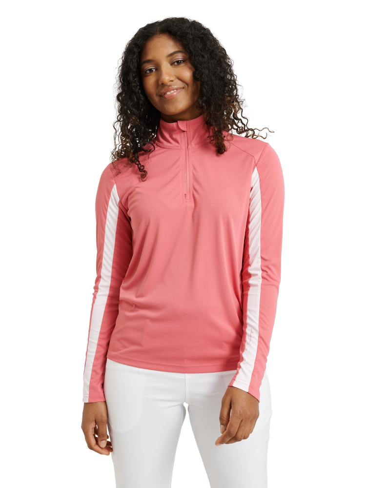 Abacus Lds Aloha UV Longsleeve - Lipstick