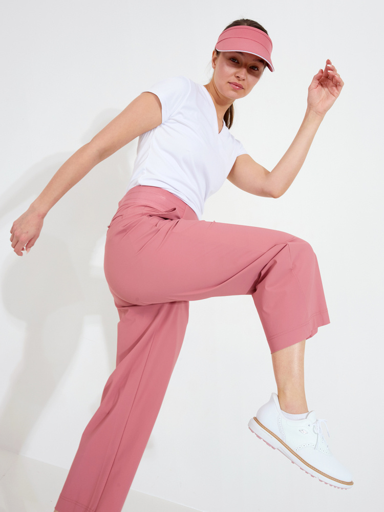 Abacus Lds Putter 7/8 Trousers - Dusty Rose