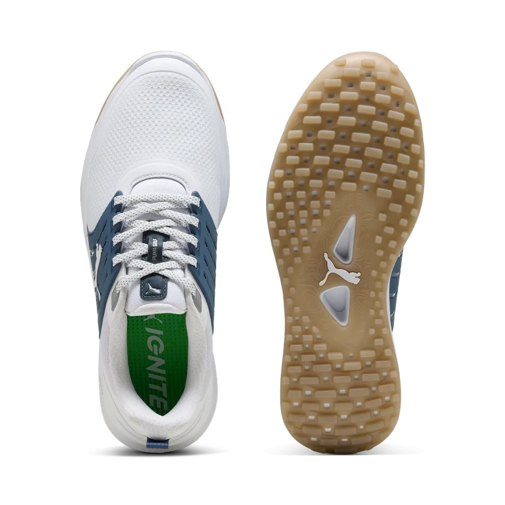 Puma Mens Elevate 2 - White/Dark Indigo/Ice Coffee