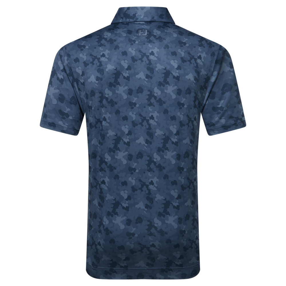 Footjoy Mens Pop Camo Lisle - Dark Denim