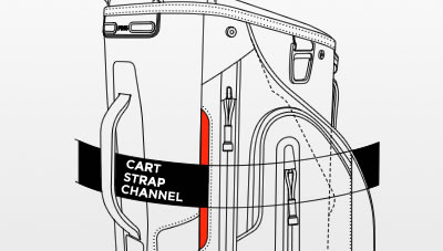 Ping Hoofer Standbag - Black