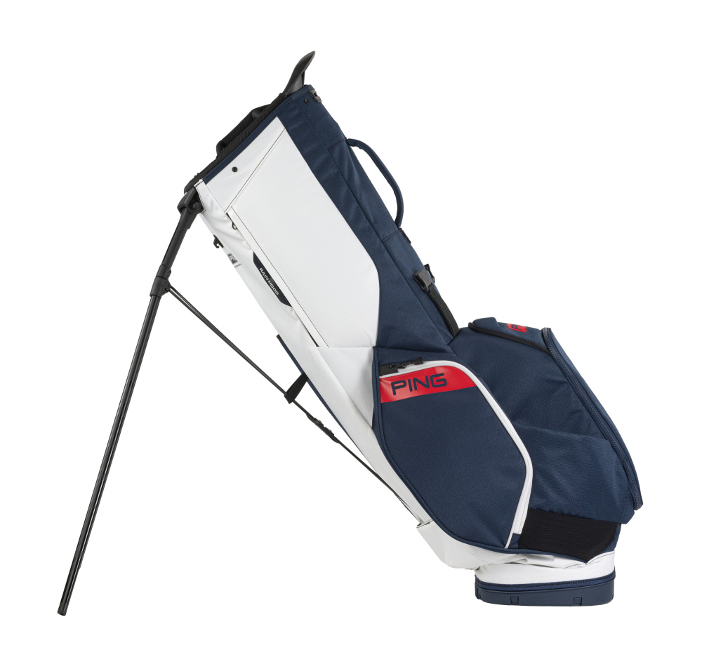 Ping Hoofer Standbag - Navy/White/Red