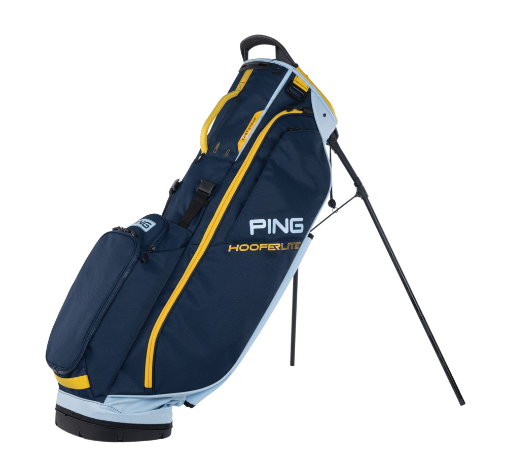 Ping Hooferlite Standbag - Navy/Crystal/Lemon