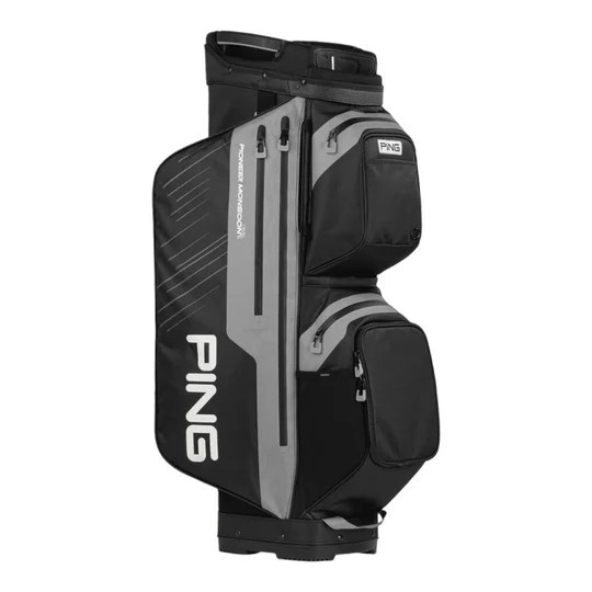 Ping Pioneer Monsoon Cartbag - Black/Iron