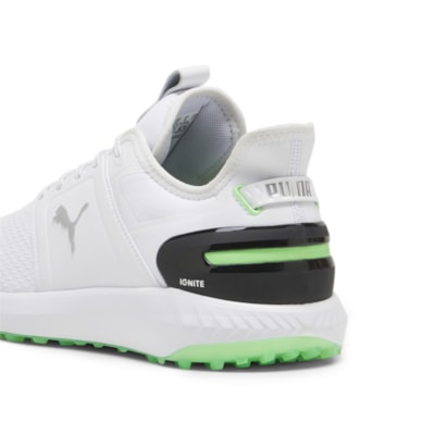 Puma Mens Ignite Elevate - White/Fluro Green