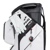 Ping DLX Cartbag 25 - White/Dark Grey/Blue Ping DLX Cartbag 25 - White/Dark Grey/Blue