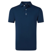 Footjoy Mens Lisle Solid Polo - Navy Footjoy Mens Lisle Solid Polo - Navy