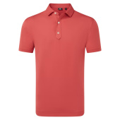 Footjoy Mens Lisle Solid Polo - Nantucket Red Footjoy Mens Lisle Solid Polo - Nantucket Red