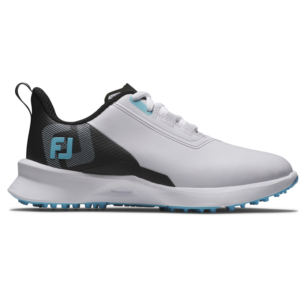 Footjoy Junior Fuel - White/Black/Blue