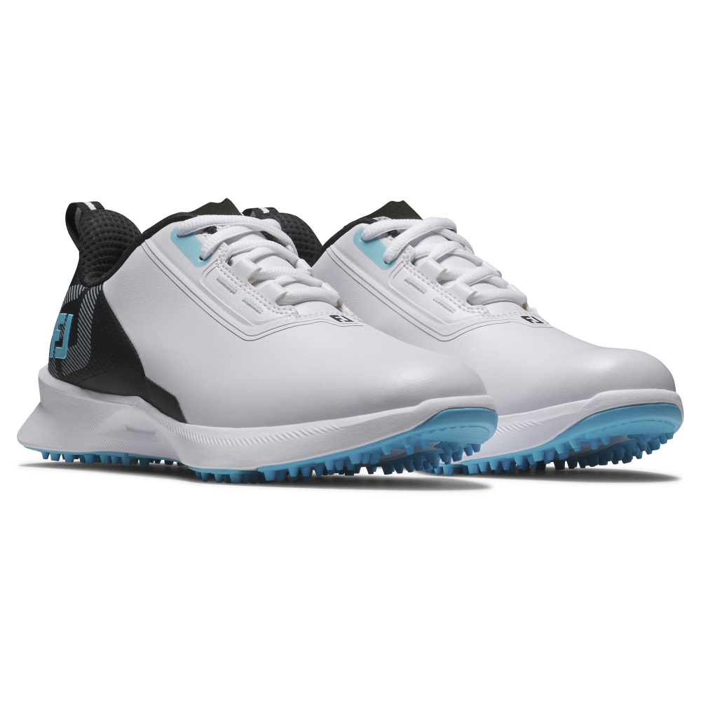 Footjoy Junior Fuel - White/Black/Blue